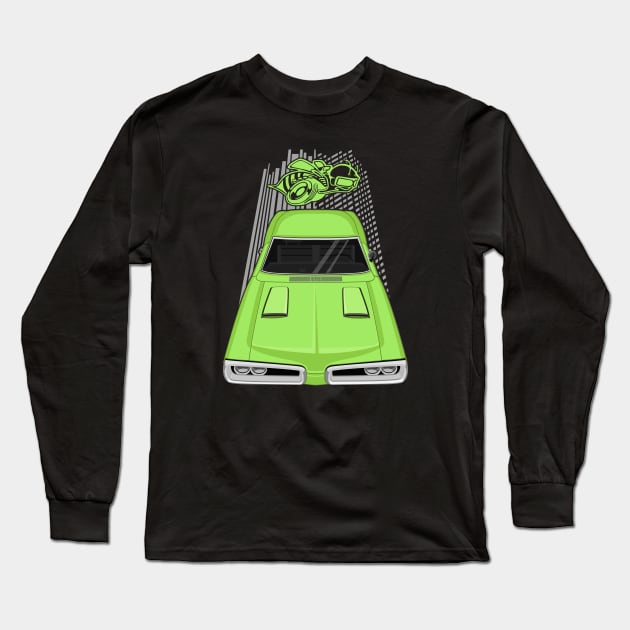 Dodge Coronet Super Bee 1970 - light green Long Sleeve T-Shirt by V8social